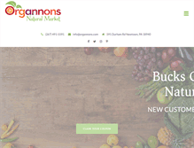 Tablet Screenshot of organnons.com